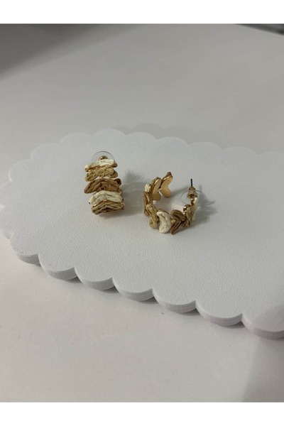 Airelith Jewellery Hasır Halka Küpe