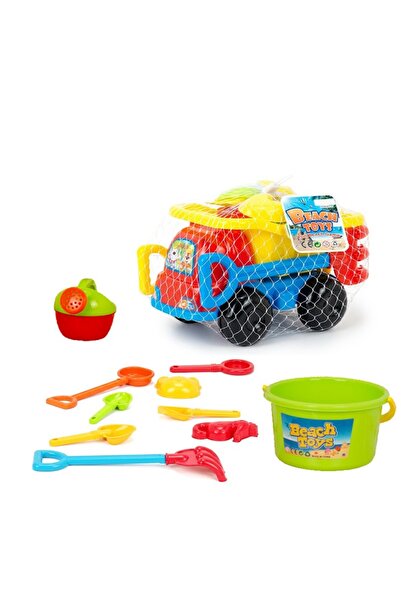 iTajir Children's Beach and Sand Toy Set with Dump Truck, Water Bucket and Sh...