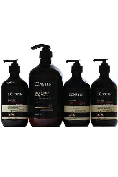 Lonstin Lonestin Shea Butter Set: Comprehensive Care for Deeply Moisturizing ...
