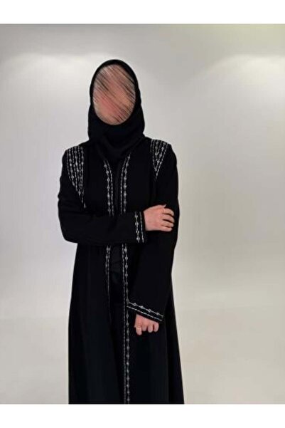 Smart Abaya quarter cloche embroidery AJ 106