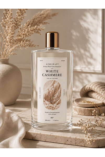 LİNECRAFT White Cashmere Kaşmir Kolonya 200ml