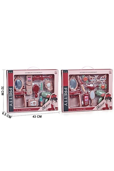 iTajir Girls' All-In-One Beauty and Fashion Makeup and Hair Styling Set Toy w...