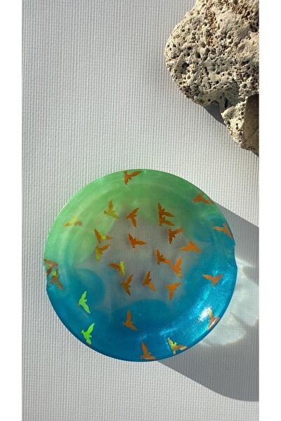 MISS GOLDEN Pearlescent Glossy Ocean Blue and Pistachio Green Transparent Col...