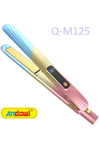 Andowl Q-M125 Ισιωτική μαλλιών με κεραμικές πλάκες