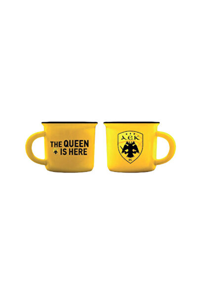 Other AEK Κεραμική Κούπα Κίτρινη 75ml