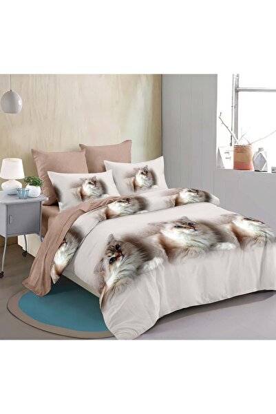 CHIRASO Комплект спално бельо, FINET, 6 части, Класически чаршаф 230x250см, П...
