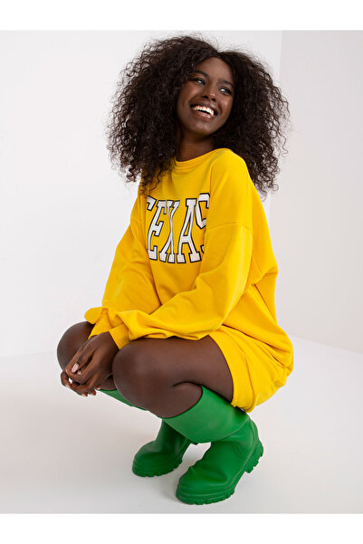 Factory Price Women's Yellow Sweatshirt