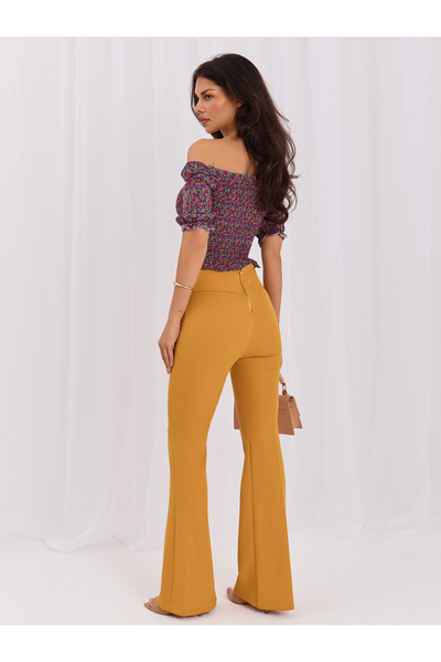 Factory Price Pantaloni Dama Galben