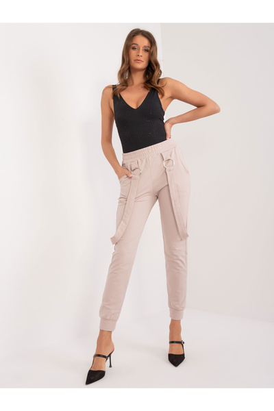 Factory Price Pantaloni Trening Dama Bej
