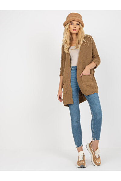 Factory Price Cardigan Dama Bej