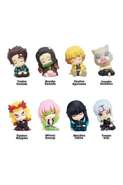 Eco Lounge Twinchees Demon Slayer Figürleri Uyuyan Minikler Seri 2