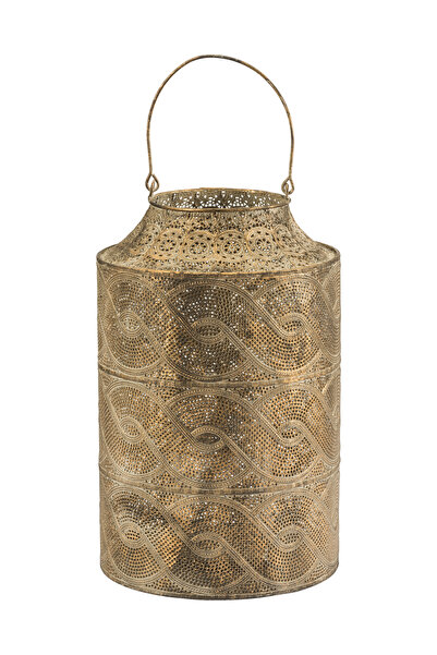 Paşabahçe Knit Metal Fener L, Şık Dekoratif