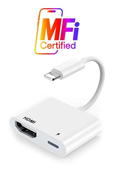 ELTRAZONE محول من آيفون إلى التلفزيون، من آيباد إلى HDMI، محول فيديو وصوت رقم...
