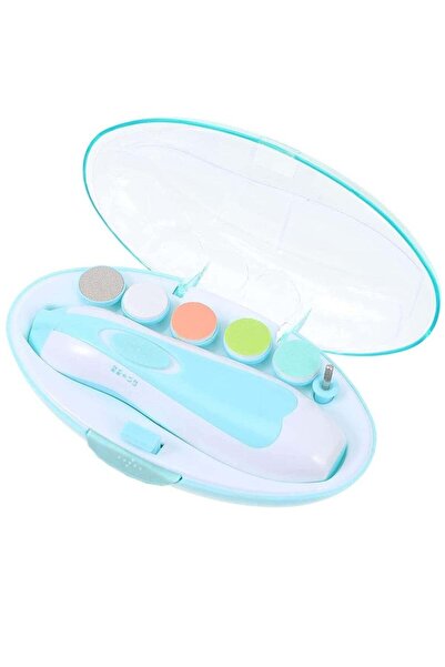 ELTRAZONE Baby Nail Trimmer Electric Baby Nail File 6 in 1 Baby Nail File Cli...