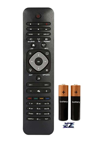 ELTRAZONE Universal Remote Control for Philips LCD LED Smart TV, Replacement ...