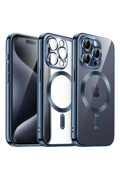 ELTRAZONE Electroplated Case for iPhone 15 Pro Max 6.7-Inch, Camera Lens Full...