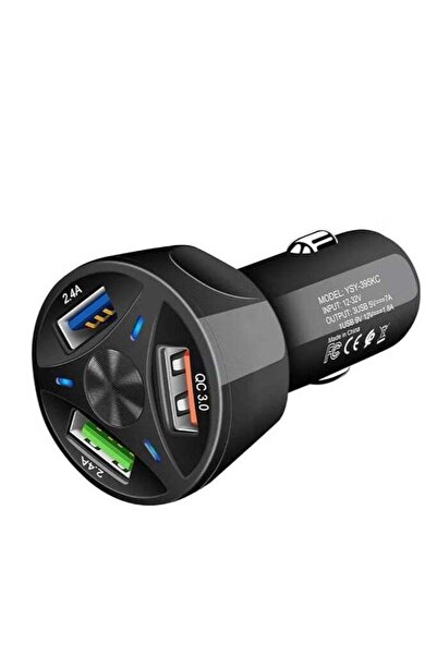 ELTRAZONE 55W Fast Charging Car Charger QC3.0 + PD 20W Quick Charge, 3-USB Po...