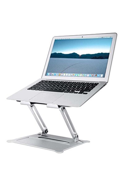 Generic Foldable Laptop Holder with Heat-Vent, Ergonomic Portable Aluminum La...