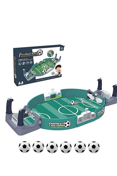 ELTRAZONE Football Table Interactive Game, Mini Tabletop Soccer Pinball Game