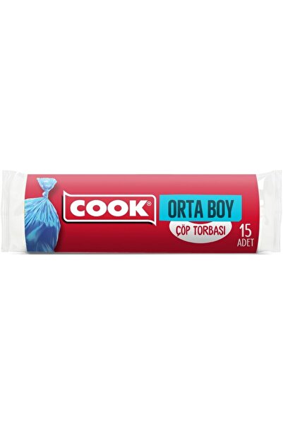 Yıldızan Garbage Bag Medium Size 55 X 60 cm (15 Pieces/Roll) 931845
