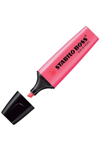 Stabilo Highlighter Pink - 3 Pieces