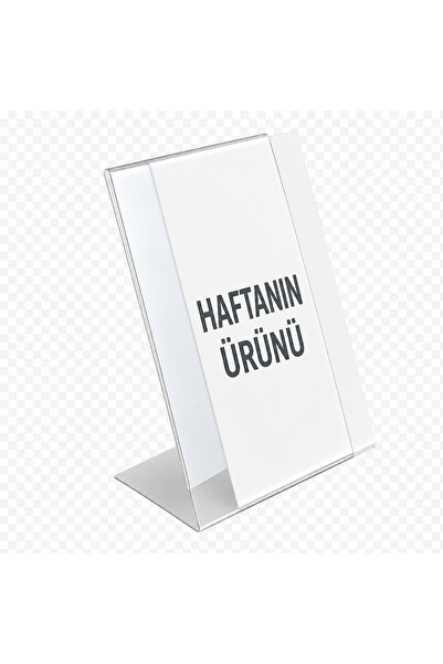 ETİKETLİK FİYATLIK A6 L Type Vertical Matte Label Holder 1mm Vertical Type Fo...