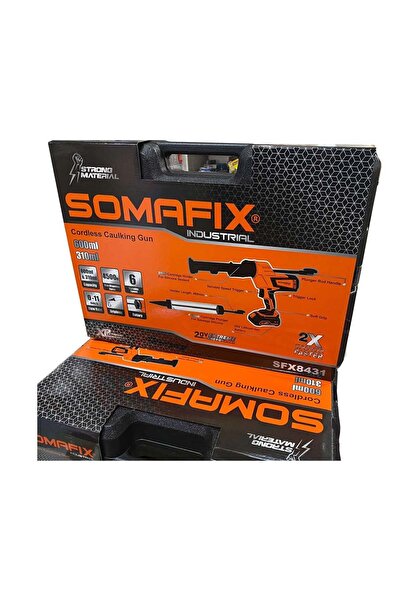 Somafix ŞARJLI SİLİKON TABANCASI SFX8431