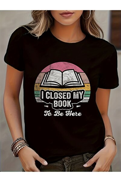 12 Teknoloji تي شيرت نسائي للجنسين بطبعة "I Closed My to Be Here"، ناعم وقابل...