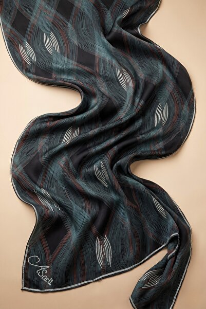 warmed Signature Korean Fabric Sheila Scarf– Premium Pearl & Crystal Collection