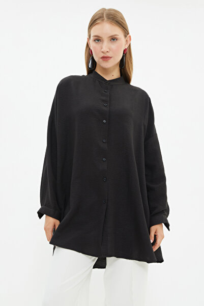 Fulla Moda Fullamodest Basic High Collar Shirt