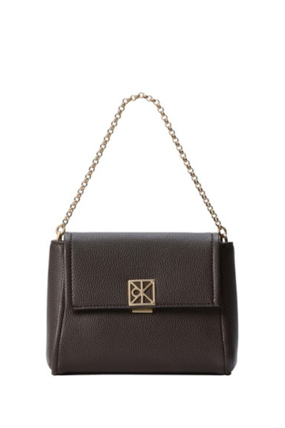 Calvin Klein EMBLEM HW PEBBLE CROSSBODY 20 EL ÇANTASI OS BAL Delicioso