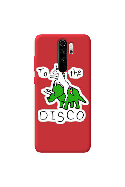 Other Xiaomi Redmi Note 8 Pro To the disco Red Colored Silicone TPU Θήκη