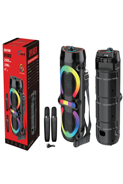 AT Performance Boxă Bluetooth ZQS42111KW, 200W, 2 Microfoane Wireless Inclus,...