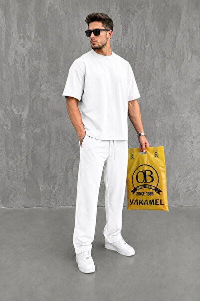 YAKAMEL Oversize Salaş Kesim Premium Takım Kombin Rahat Kalıp Unisex İkili Takım