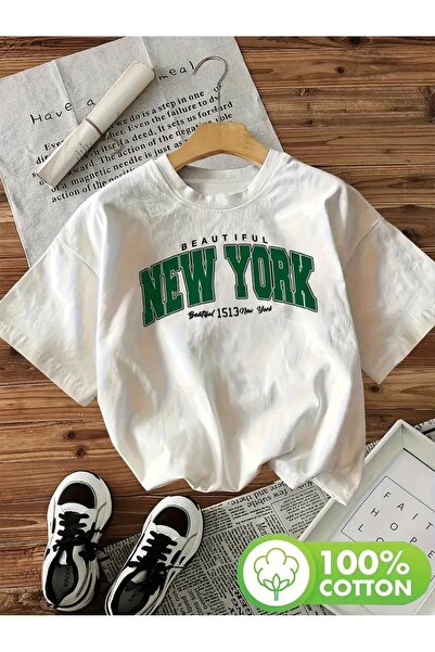 212Wear تي شيرت نسائي بطباعة أنيمي على شكل حروف، تصميم بسيط، مريح وقابل للتنف...