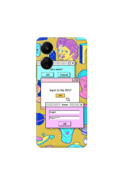 Other Xiaomi Redmi 13C Enter Login Yellow Colored Silicone TPU Θήκη