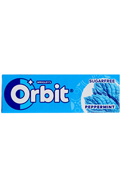 Orbit Guma de mestecat Orbit, menta, fara zahar, 14g, set 10 drajeuri