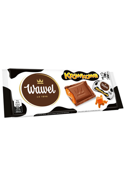 Wawel Ciocolata cu umplutura de caramel 90g