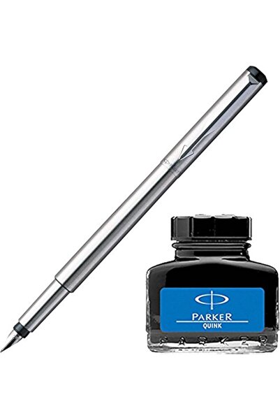 Parker قلم حبر فيكتور مع زجاجة حبر كينك (أزرق)