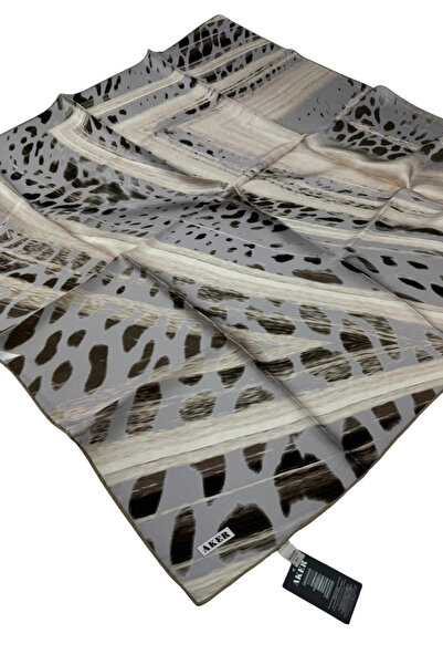 Aker Sura Silk Patterned Scarf 9155701