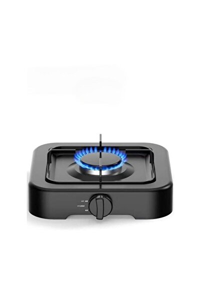 Tradeo Portable Single Gas Stove 2200W Iron Burner LPG Camping Cooker with Fo...