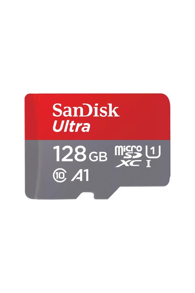 SanDisk Ultra microSDXC 128GB U1 A1 UHS-I 140MB/s με αντάπτορα