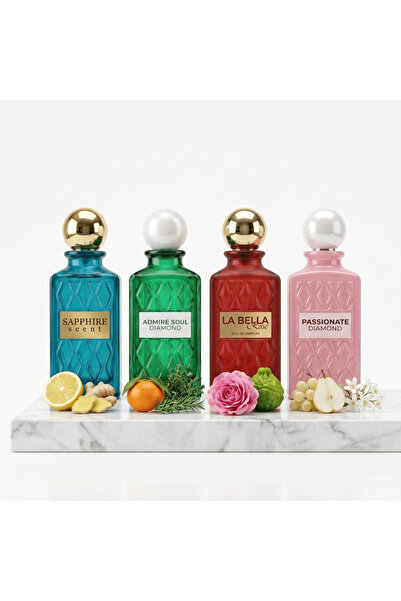 Ayelet Set 4 Parfumuri Arabe (2 x Bărbați + 2 x Femei) 100 ML - Parfum Safir ...