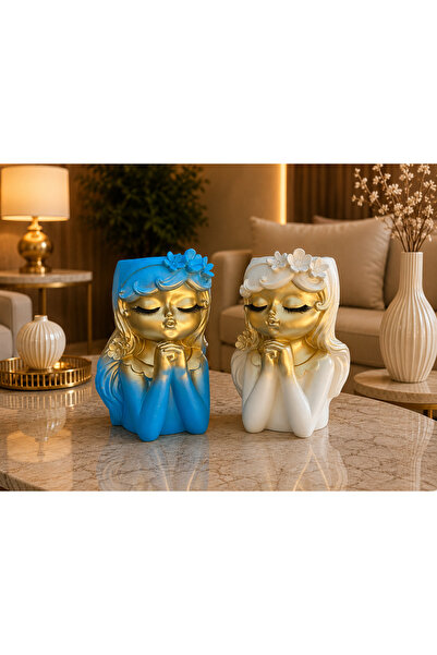 NO BRAND Set 2 vaze decorative- ARIEL