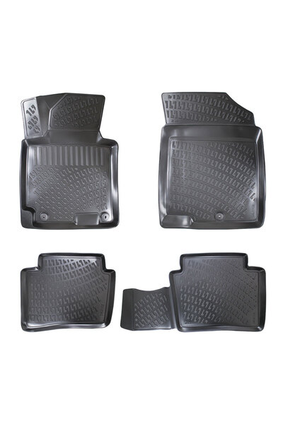 Umbrella Covorașe auto din cauciuc tip tavă pentru Hyundai Elantra V 2010-2015