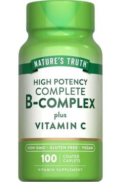 Nature's Truth NT - Vitamin B-Complex + C 100 Tabs