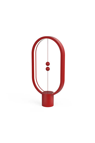 Allocacoc Lampă LED cu levitație magnetică, Allocacoc, Ellipse Heng, roșu