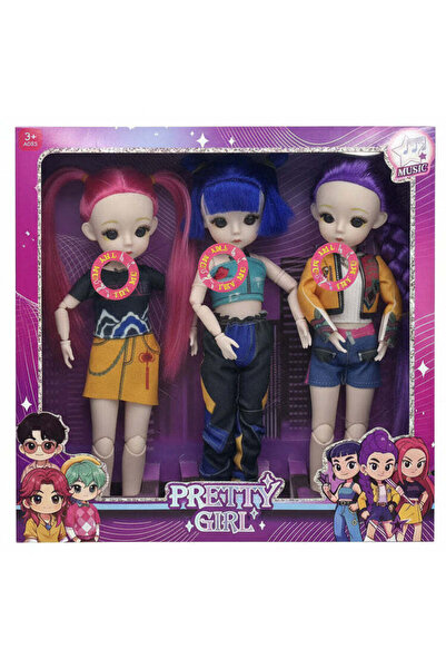 K-POP K Pop Pretty Girls Dolls 3 in 1 Music Version