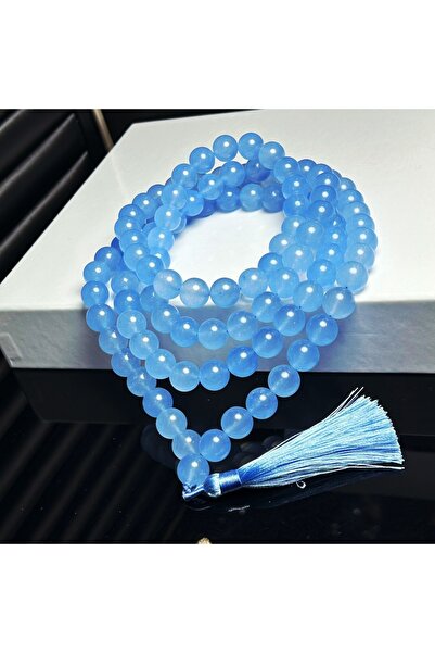 Other Blue jade stone Islamic Prayer beads.99 count Best Quality Prayer beads...