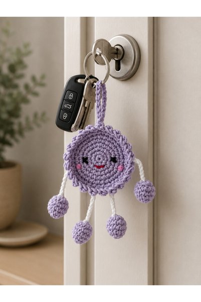 FLY LIFE Hand-Knitted Amigurumi Keychain / Bag Charm
